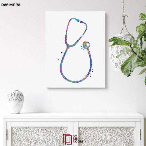 Tableau Stéthoscope ME78