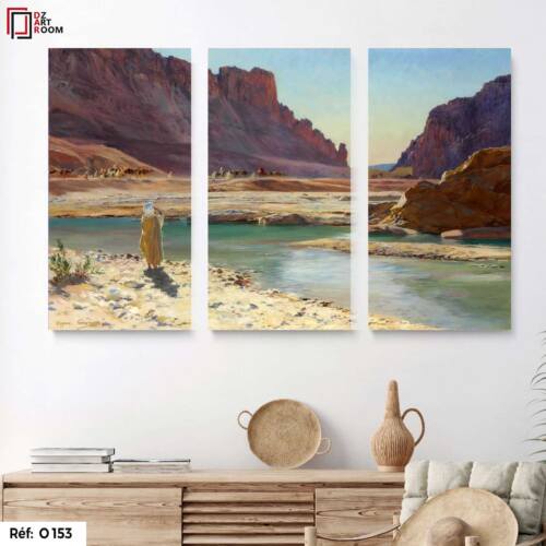 Tableau en 3 - Orientaliste - O153