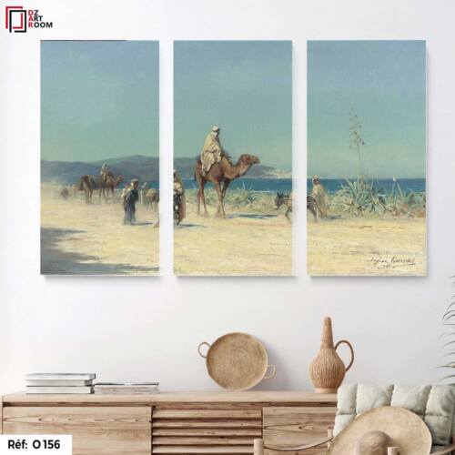 Tableau en 3 - Orientaliste - O156