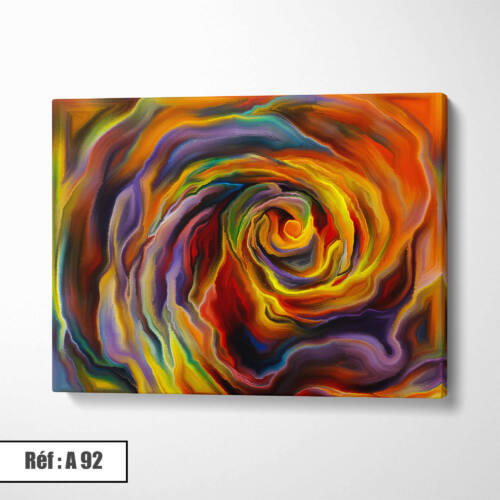 Tableau Fleur Abstrait A92