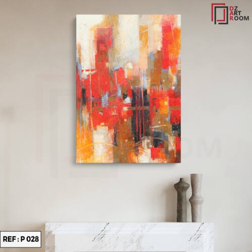 Tableau Abstrait P028