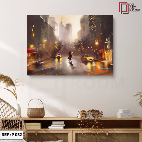 Tableau Abstrait P032