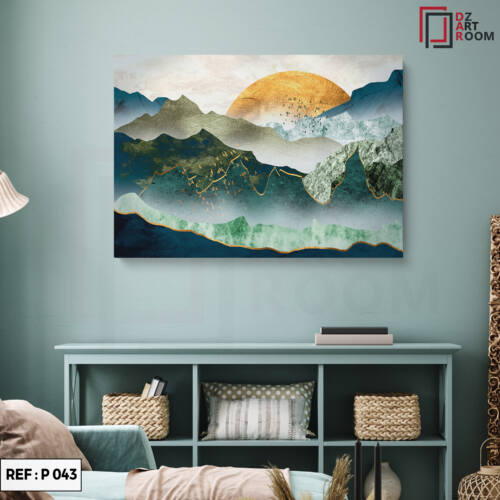 Tableau Abstrait P043