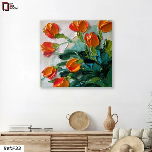 Tableau Fleur F33