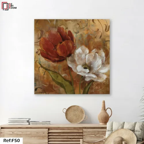 Tableau fleur F50