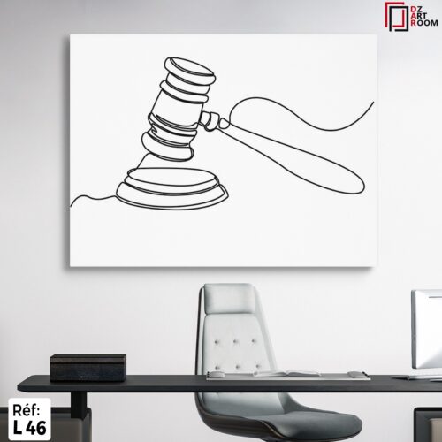 Tableau Avocat L46