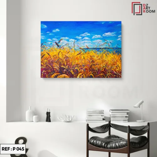 Tableau Paysage Abstrait P045