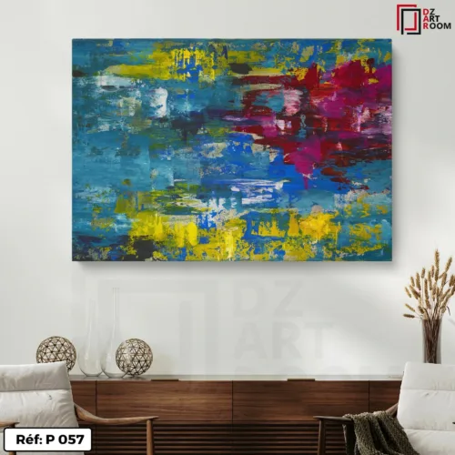 Tableau Abstrait P057