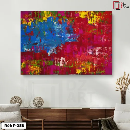Tableau Abstrait P058