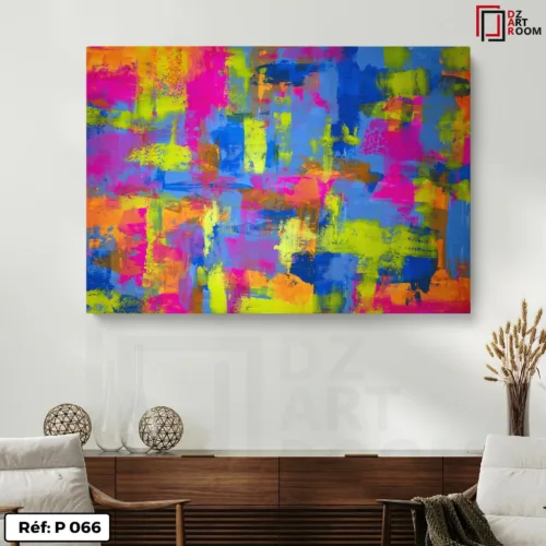 Tableau Abstrait P066