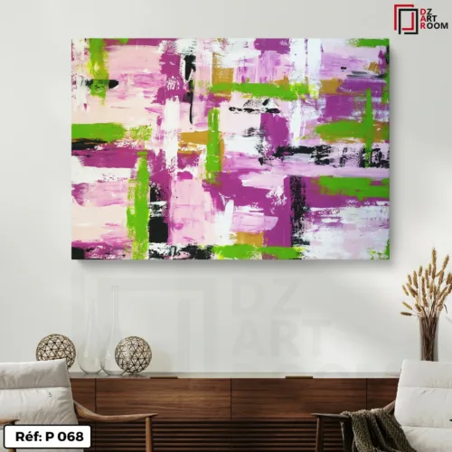 Tableau Abstrait P068