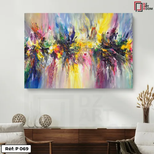 Tableau Abstrait P069