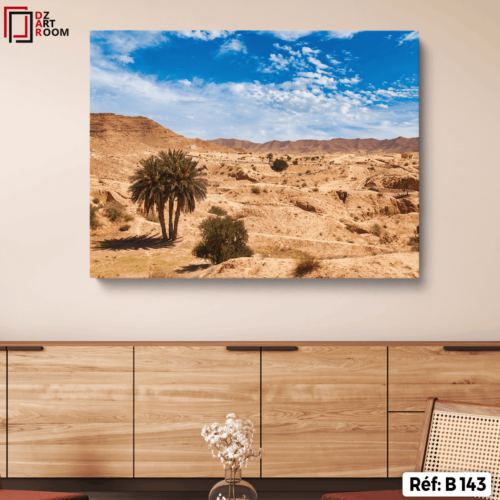 Tableau Paysage Sahara B143
