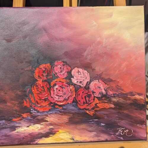 Peinture Roses