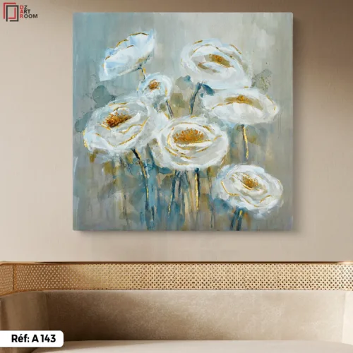 Tableau Floral Abstrait - A143