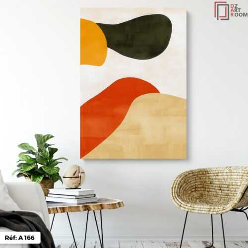 Tableau Abstrait A166