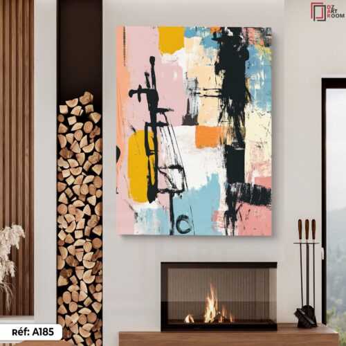 Tableau Abstrait A185