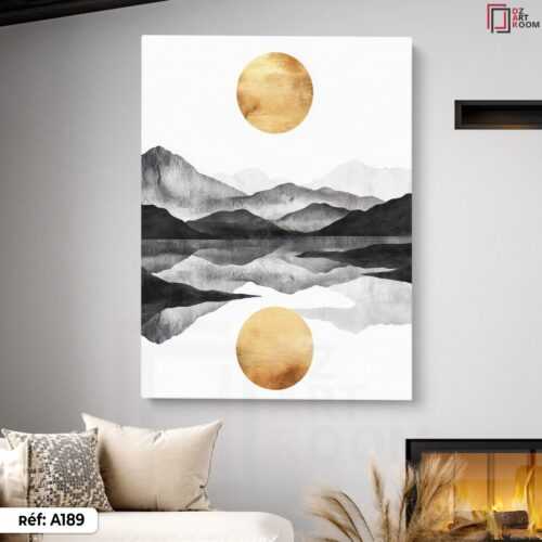 Tableau Abstrait A189