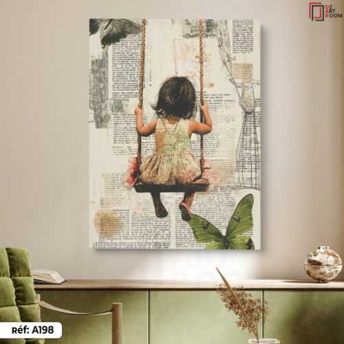 Tableau Abstrait A198