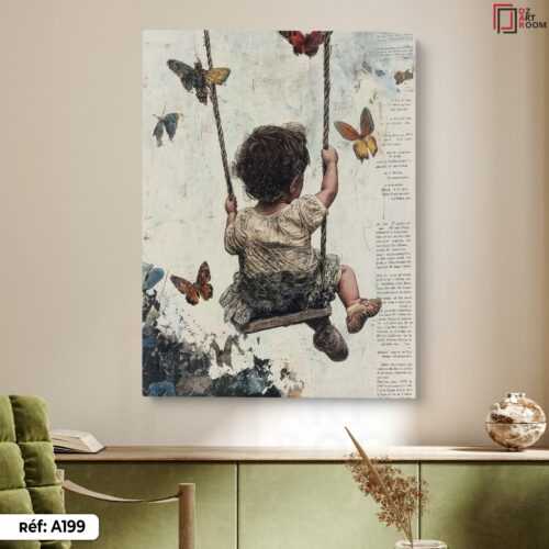 Tableau Abstrait A199