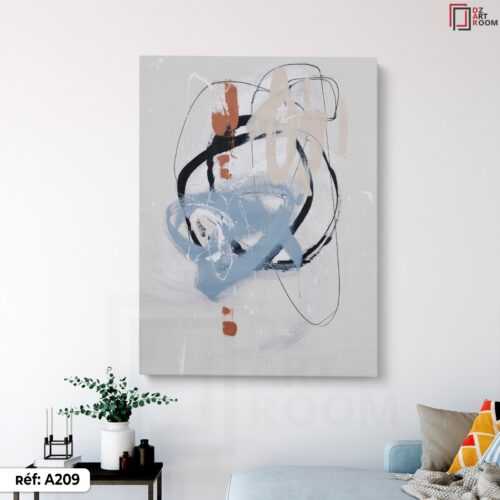 Tableau Abstrait A209