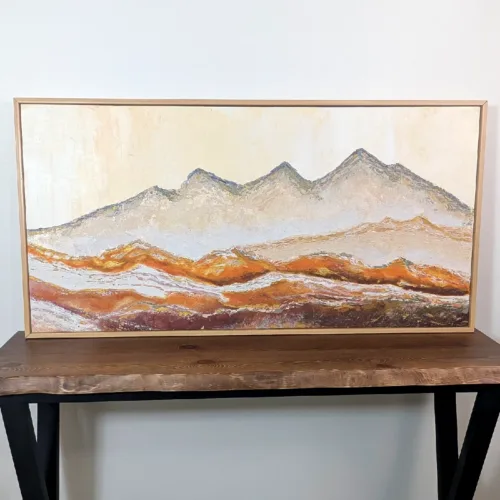 Tableau peint - 113 x 59 cm - H09