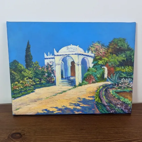 Tableau peint - 40 x 30 cm - H11