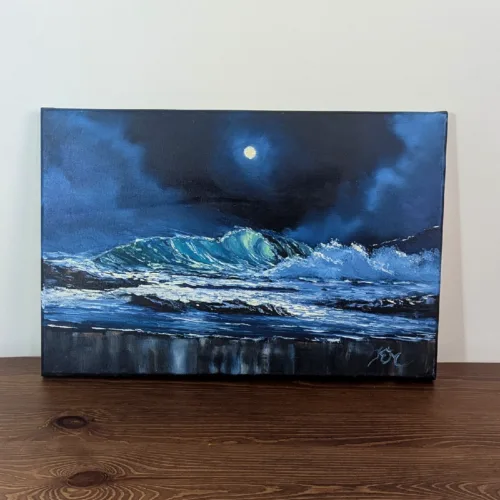 Tableau peint - 45 x 30 cm - H14