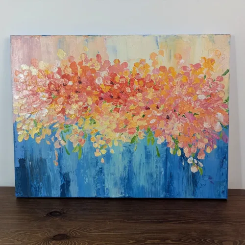 Tableau peint - 60 x 45 cm - H15