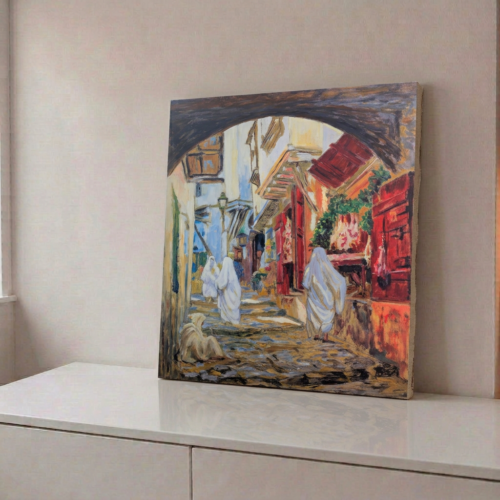 Tableaux Oriental Peinture Retoucher -O577