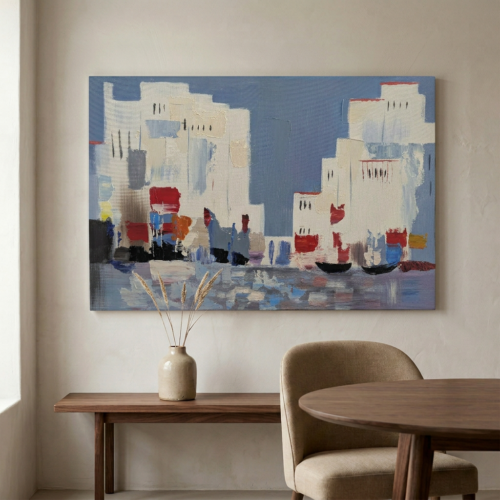 Tableau Fleur Peint -H27