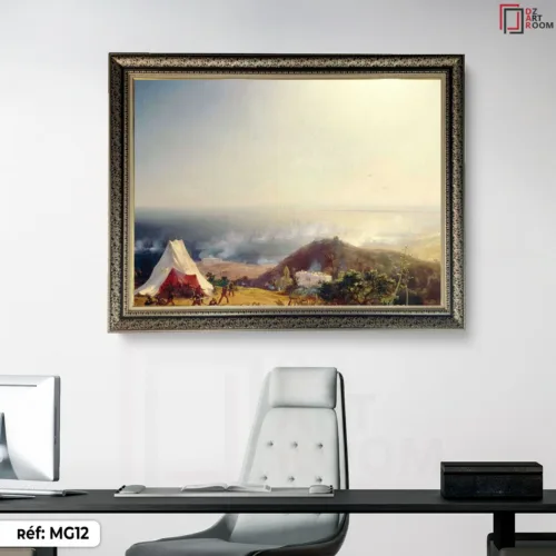 Tableau Moudjahidine- MG12