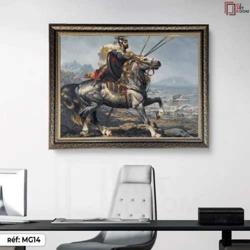 Tableau Moudjahidine- MG14