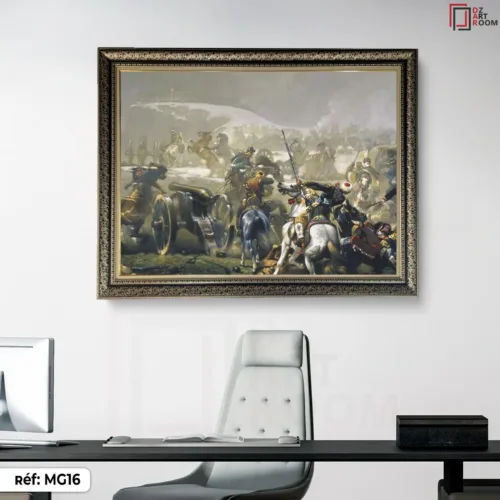 Tableau Moudjahidine- MG16