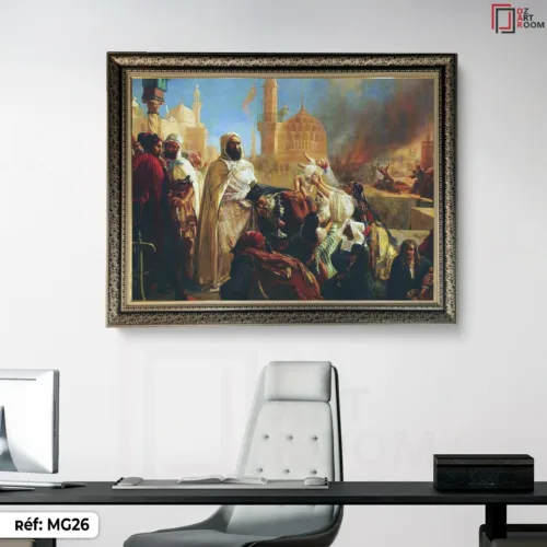 Tableau Moudjahidine- MG26