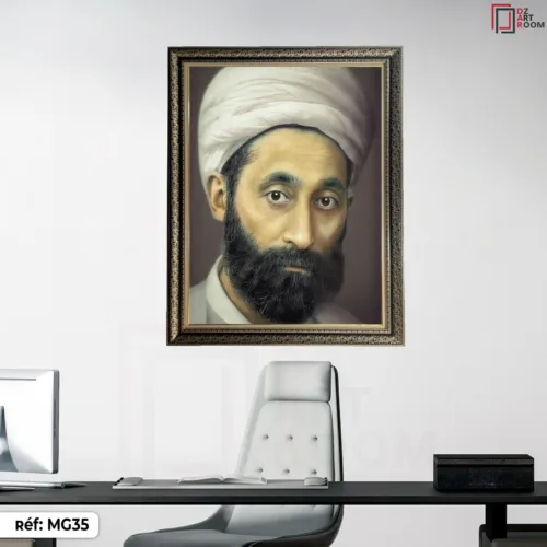 Tableau Moudjahidine- MG35