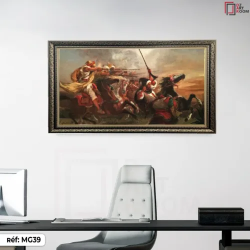 Tableau Moudjahidine- MG39