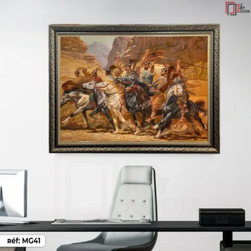 Tableau Moudjahidine- MG41