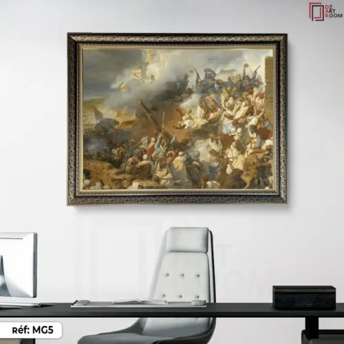 Tableau Moudjahidine- MG05