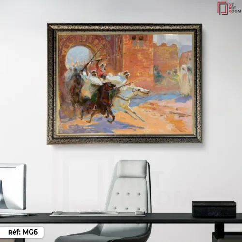 Tableau Moudjahidine- MG06