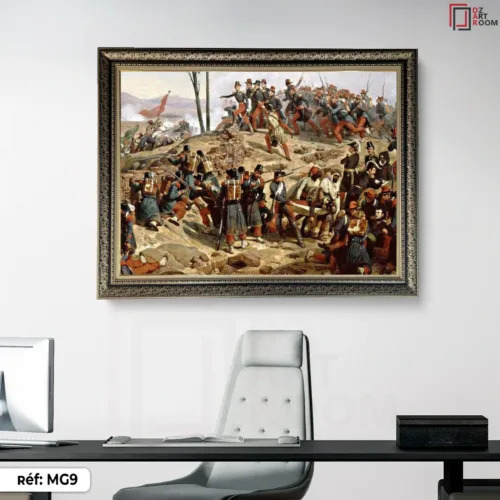 Tableau Moudjahidine- MG09