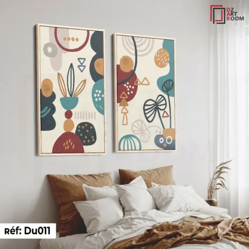 Tableaux Abstrait Du011