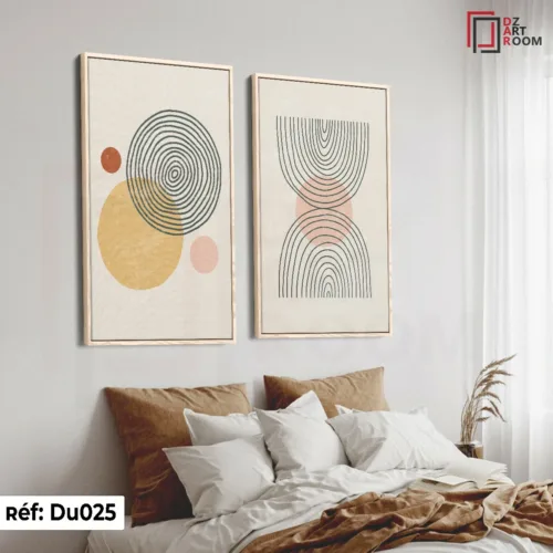 Tableaux Abstrait Du025