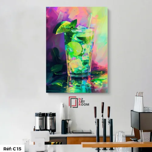 Tableau Décoration Fast Food Resto C15