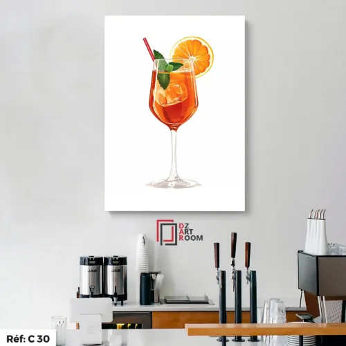 Tableau Décoration Fast Food Resto C30