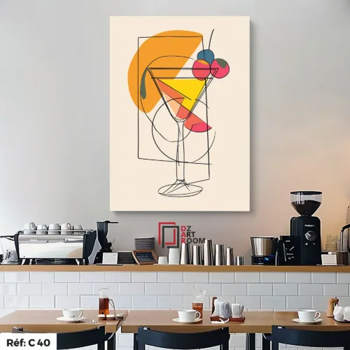 Tableau Décoration Fast Food Resto C40