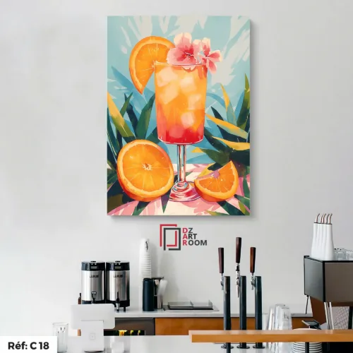 Tableau Décoration Fast Food Resto C18