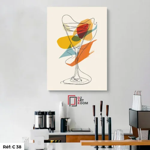 Tableau Décoration Fast Food Resto C38