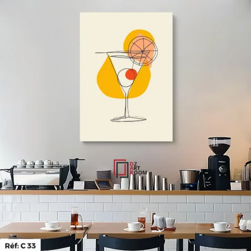 Tableau Décoration Fast Food Resto C33