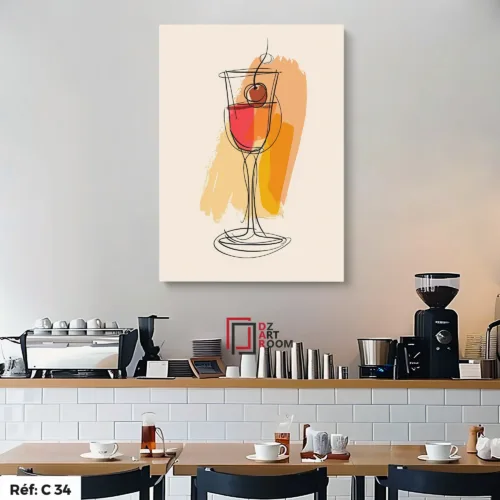 Tableau Décoration Fast Food Resto C34